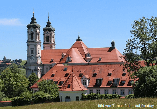 Kloster Ottobeuren mit Einkehr zu Kaffee und Kuchen - Nachmittagsfahrt