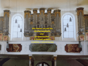 Kirchenmusikerin oder Kirchenmusiker gesucht