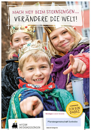 Sternsinger gesucht!