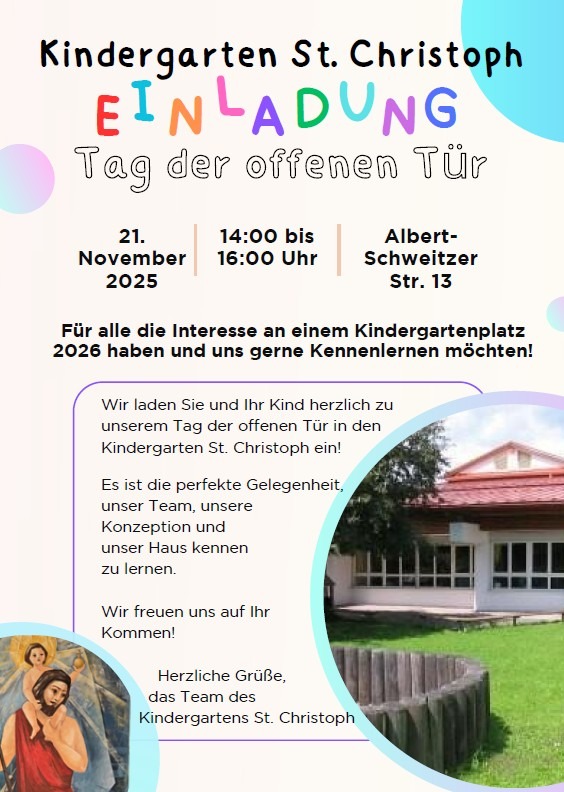 Kindergarten: Tag der offenen Tür