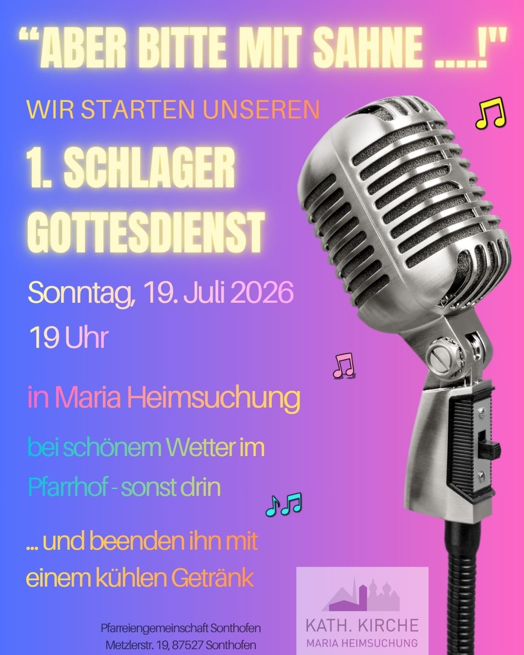 1. Schlagergottesdienst