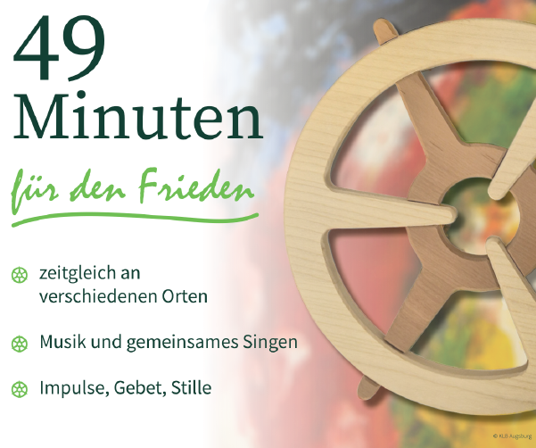 49 Minuten für den Frieden - Gebet mit Impulsen, Stille, Musik und gemeinsamem Singen